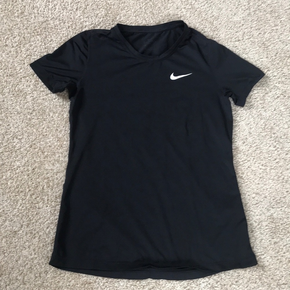 Black Nike Girls Dri-fit T-shirt